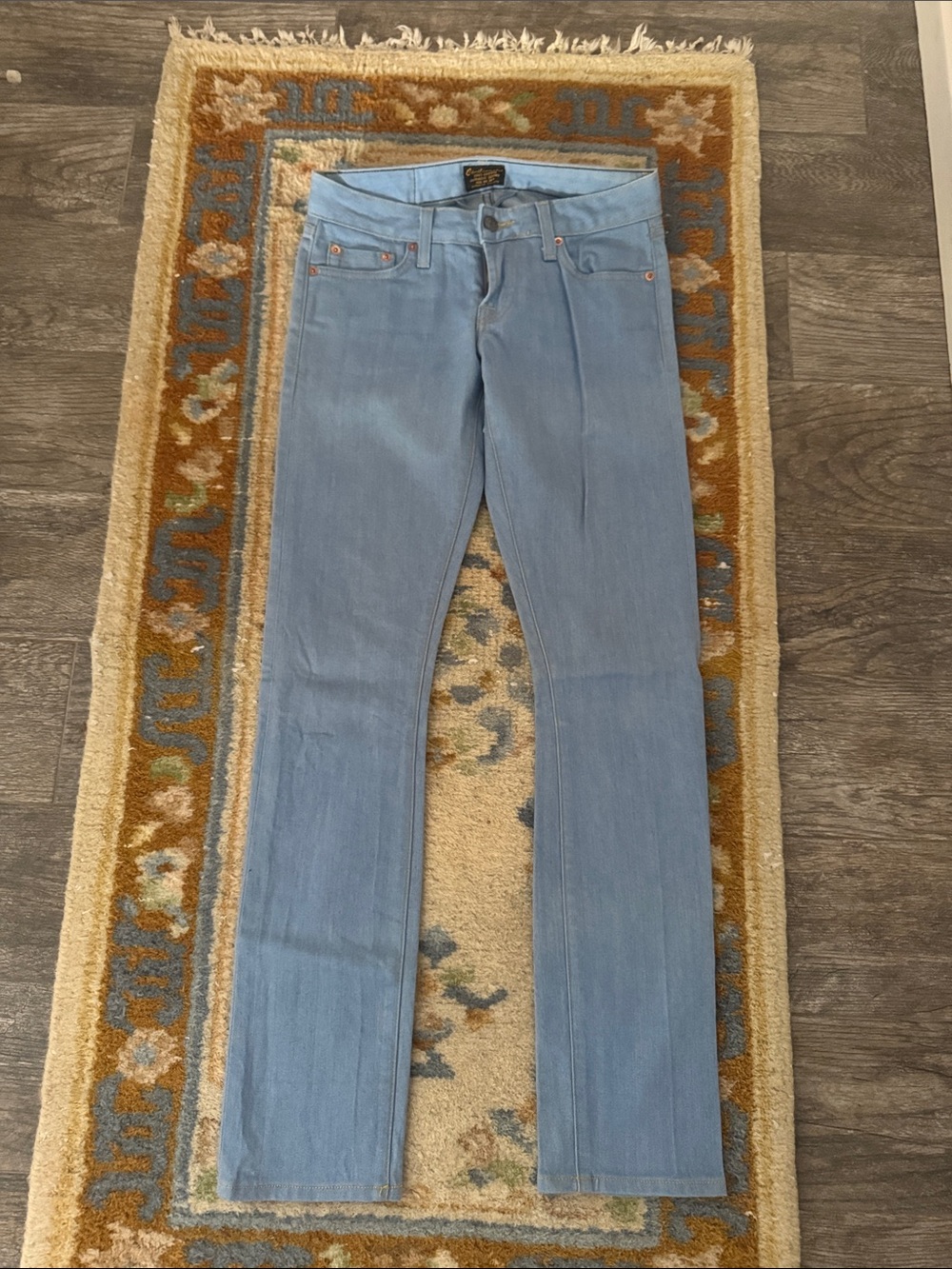 Civilianaire Light Blue Women's Straight-Leg Jeans